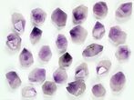 Lot: Amethyst Crystal Points - Pieces - Morocco #104594-1